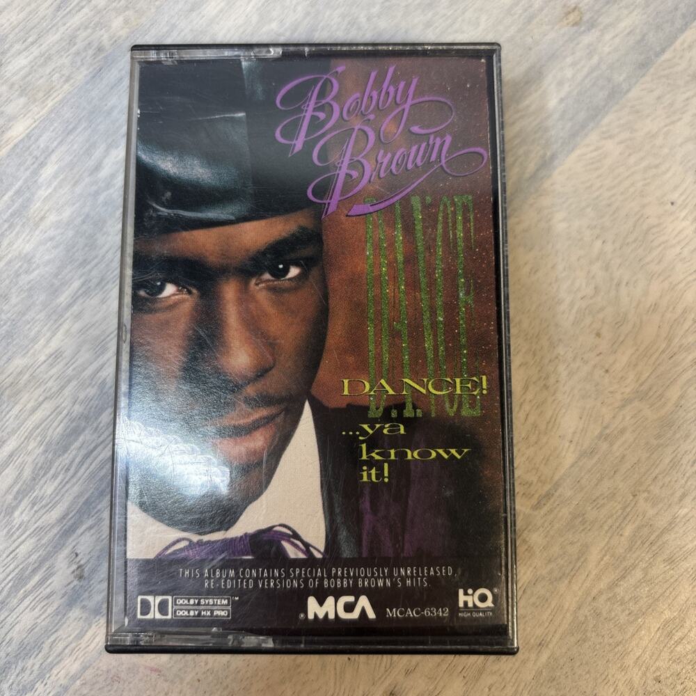 Dance! Ya Know It by Bobby Brown (Cassette, 1989)